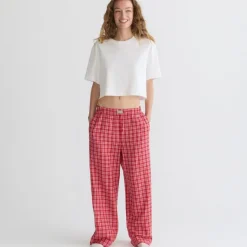 Flannel pajama pant in tartan