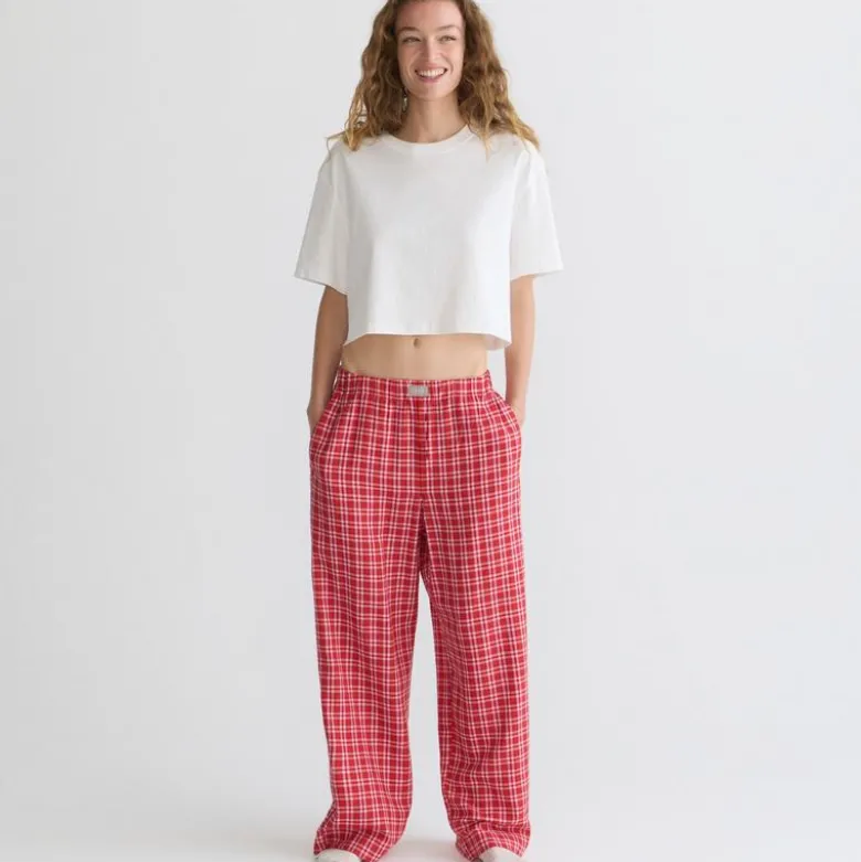 Flannel pajama pant in tartan