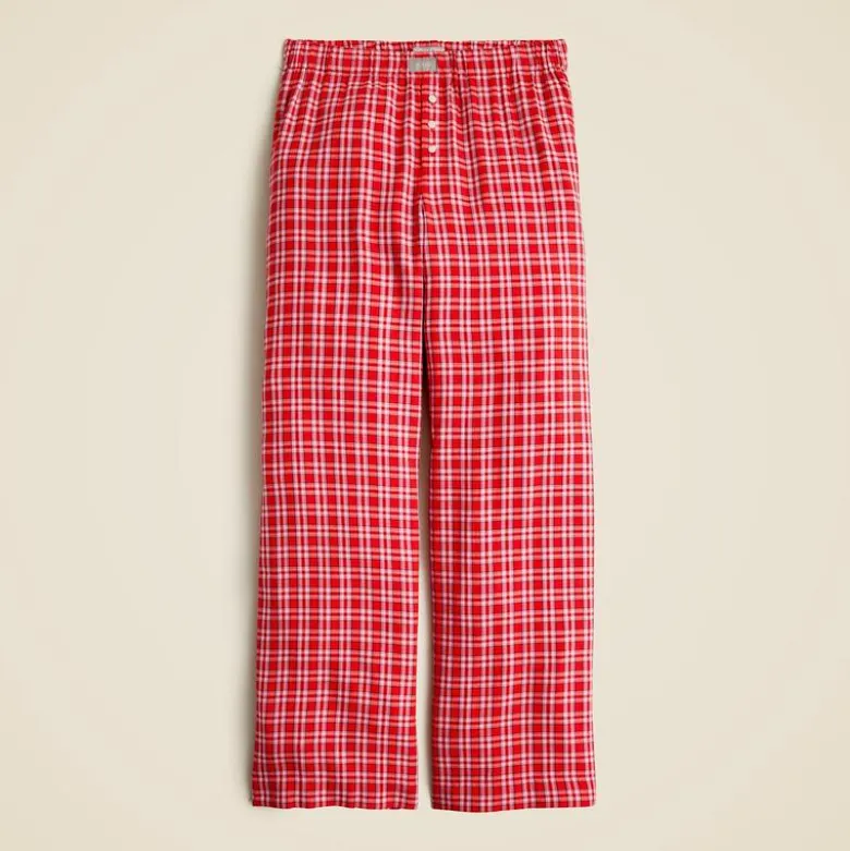 Flannel pajama pant in tartan