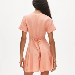 Fleur mini dress in linen