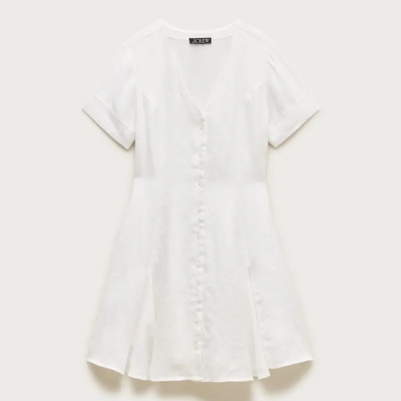 Fleur mini dress in linen