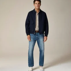 Flight jacket in cotton poplin