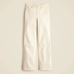 Full-length slim-wide jean