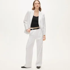 Gamine blazer in Gramercy linen blend