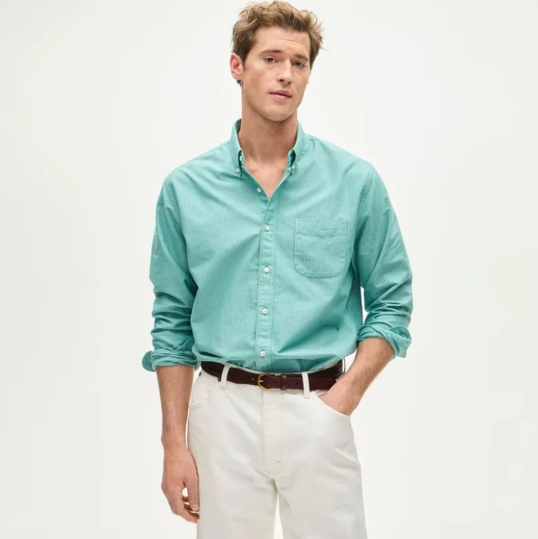 Garment-dyed Classic oxford shirt