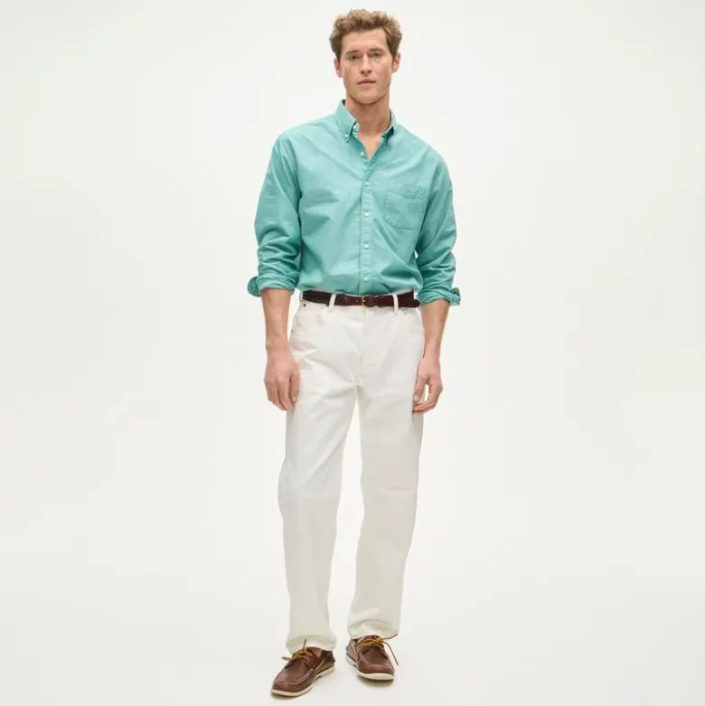 Garment-dyed Classic oxford shirt