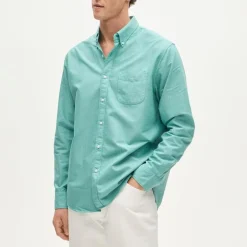 Garment-dyed Classic oxford shirt