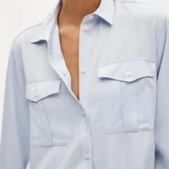 Garçon camp-pocket shirt