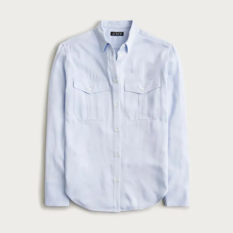 Garçon camp-pocket shirt
