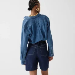Garçon classic chambray shirt in Neela wash