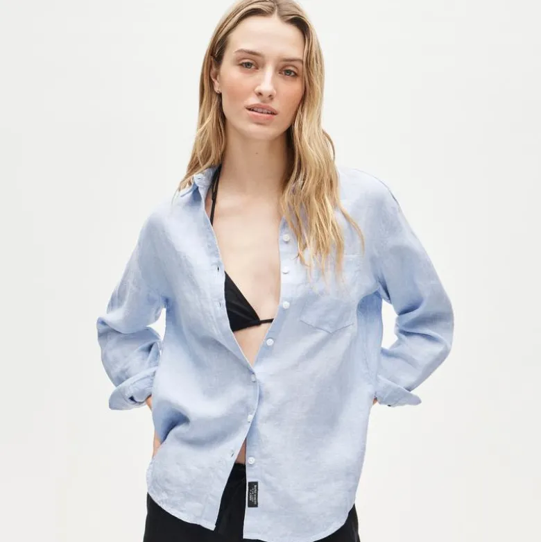Garçon classic shirt in Baird McNutt Irish linen