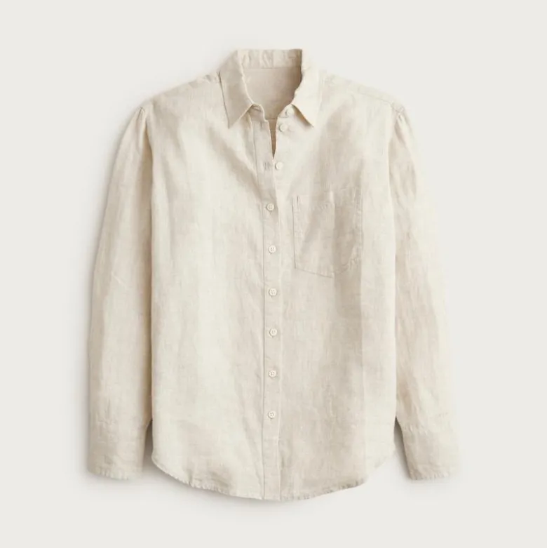 Garçon classic shirt in Baird McNutt Irish linen
