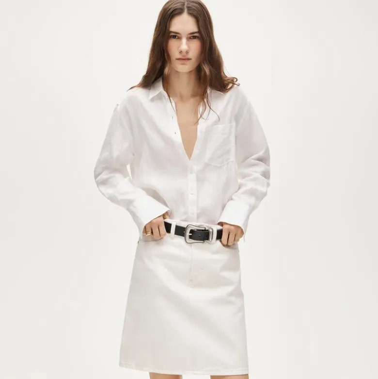 Garçon classic shirt in Baird McNutt Irish linen