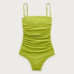 Gemma ruched bandeau one-piece