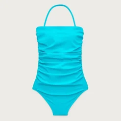 Gemma ruched bandeau one-piece