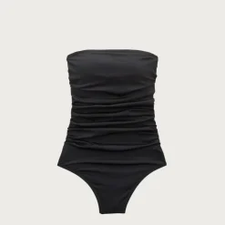 Gemma ruched bandeau one-piece