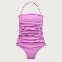 Gemma ruched bandeau one-piece
