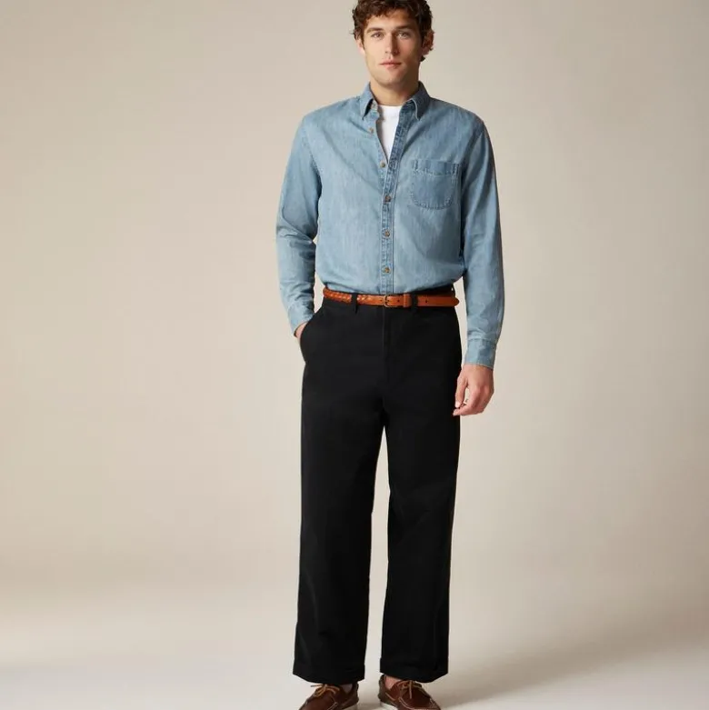 Giant-fit chino pant