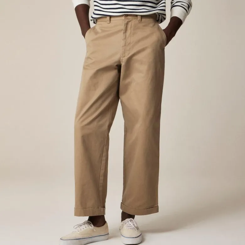 Giant-fit chino pant