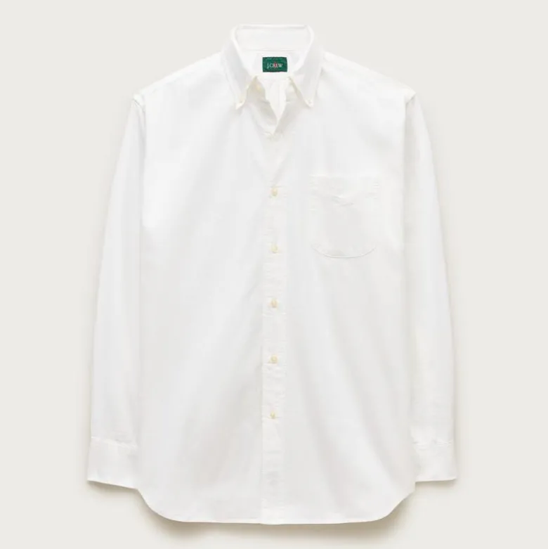 Giant-fit oxford shirt