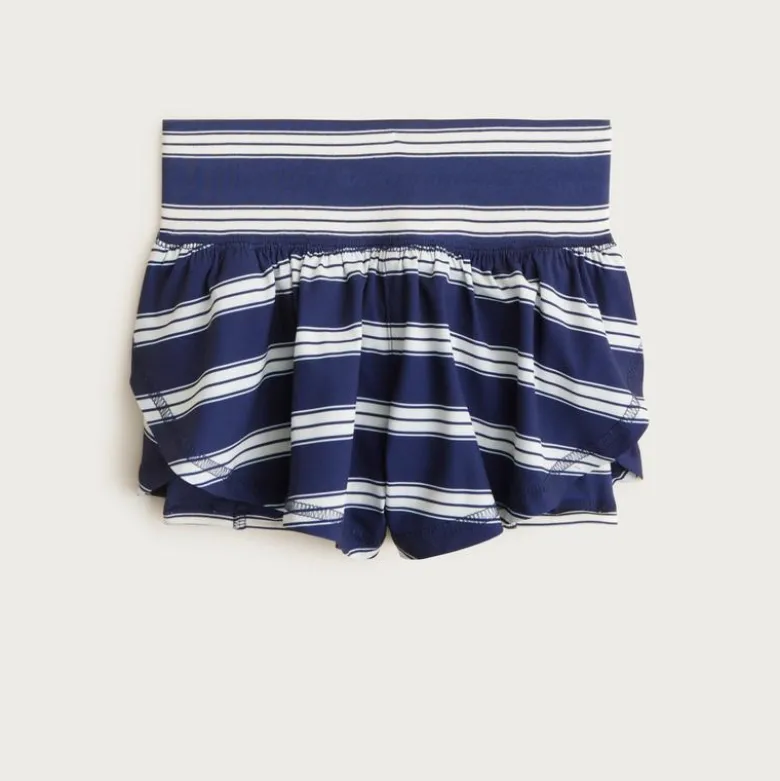 Girls' flutter short in performance jersey