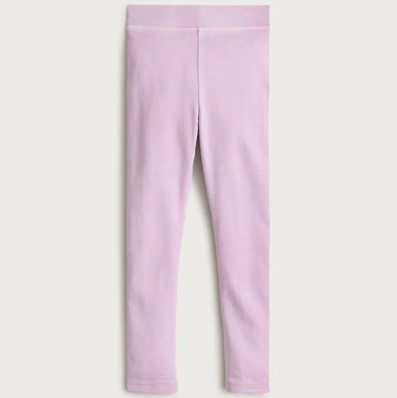 Girls' garment-dyed everyday leggings