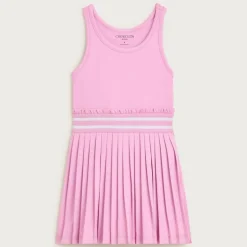 Girls' match point dress in performance jersey