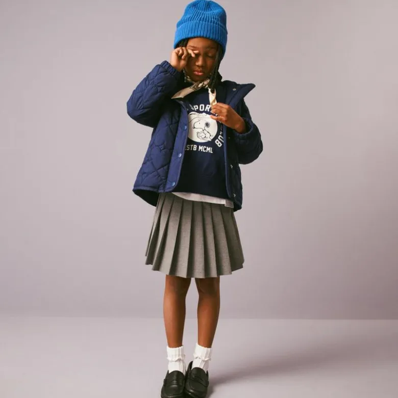 Girls' Pippa quilted jacket with PrimaLoft®