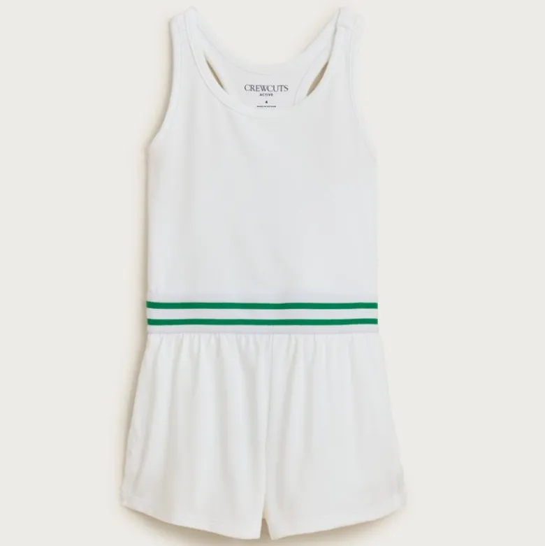 Girls' romper in performance jersey