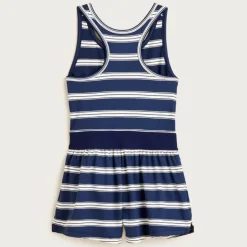Girls' romper in performance jersey