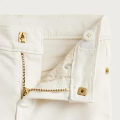 Girls' sailor garment-dyed stretch denim trouser