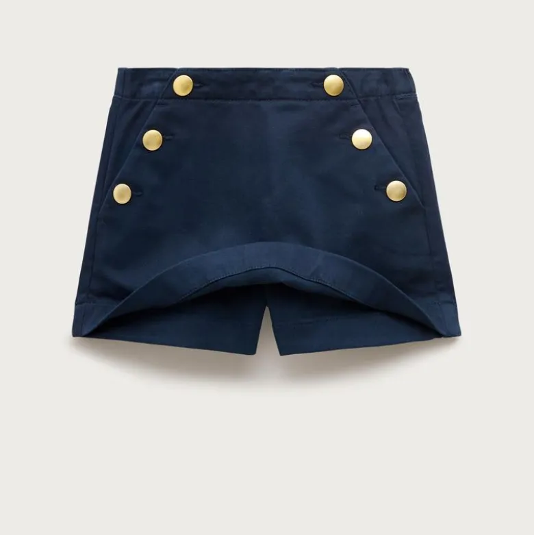 Girls' Sailor skort in chino