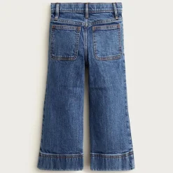 Girls' Sailor stretch denim trouser