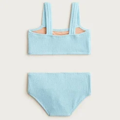 Girls' scrunchie two-piece swimsuit