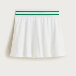 Girls' skort in performance jersey