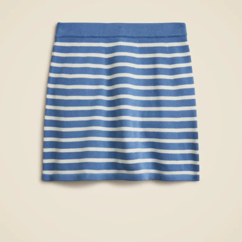 Girls' striped sweater-skirt