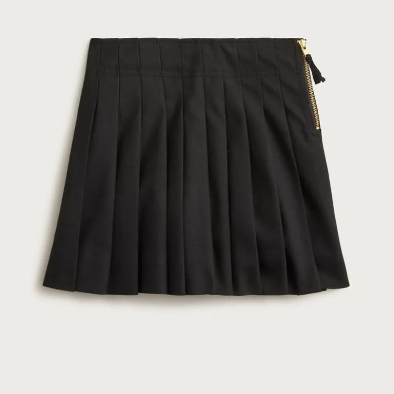 Girls' uniform pleated skirt