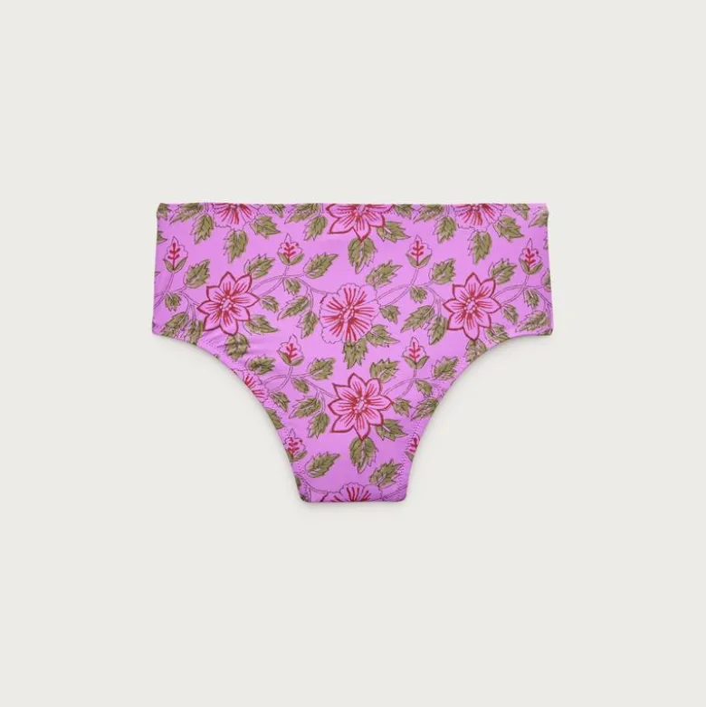 Hallie bikini bottom in iris floral