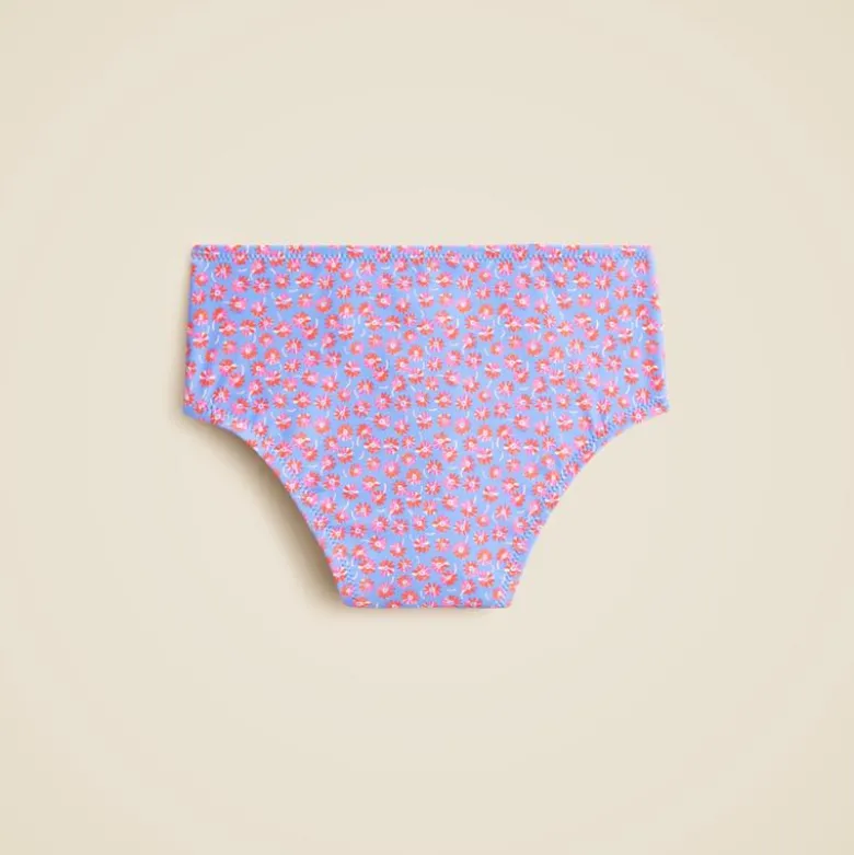 Hallie bikini bottom in summer fields print