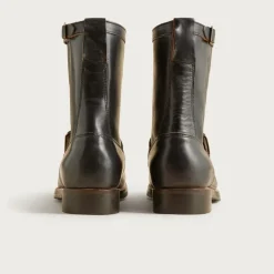 Hambleton engineer boots in leather