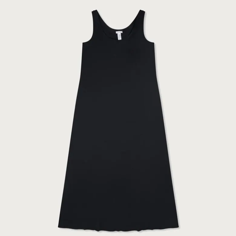 HANRO® cotton deluxe long tank gown