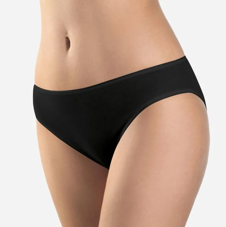 HANRO® cotton seamless full high-cut brief