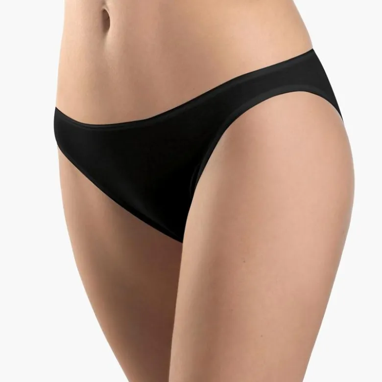 HANRO® cotton seamless high-cut brief