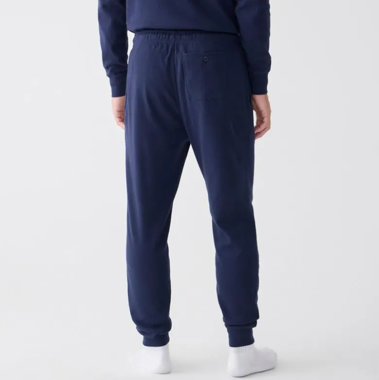 Heritage brushed rib-knit jogger pant