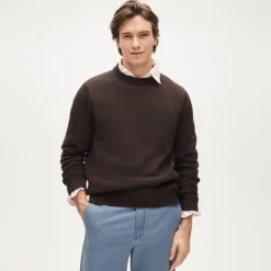 Heritage cotton crewneck sweater
