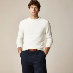 Heritage cotton crewneck sweater