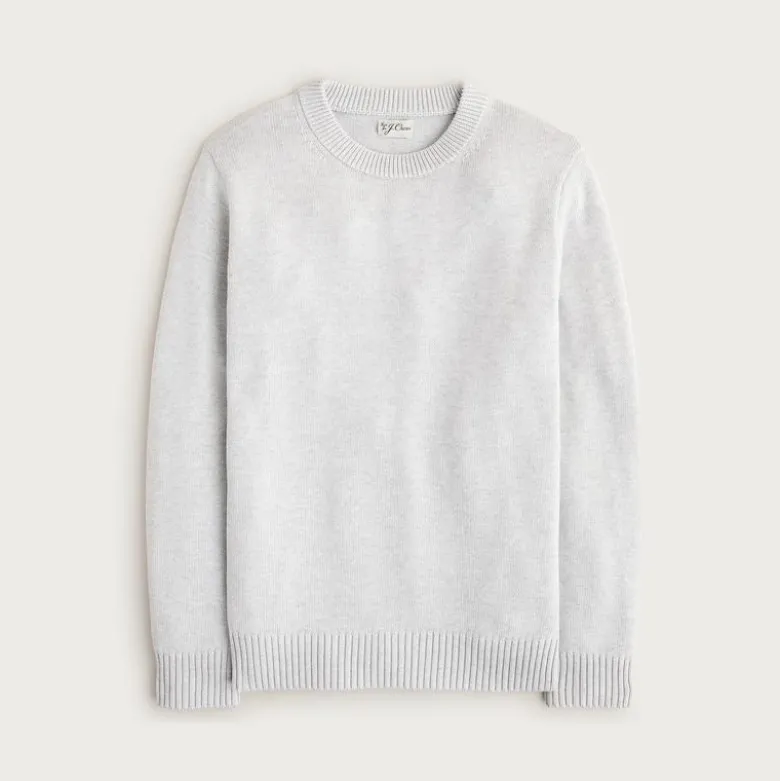 Heritage cotton crewneck sweater