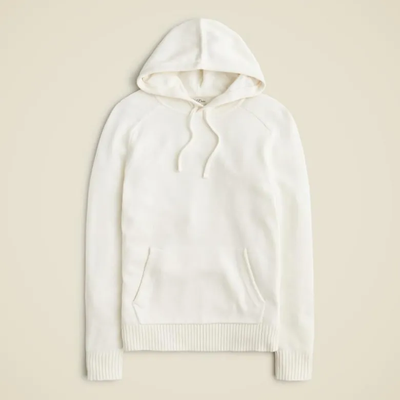 Heritage cotton hooded sweater