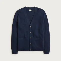 Heritage cotton V-neck cardigan
