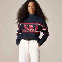 Heritage fleece "Ski" graphic sweatshirt